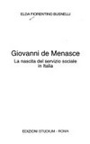 Giovanni de Menasce : la nascita del servizio sociale in Italia /