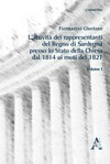 L'attività diplomatica dei rappresentanti del Regno di Sardegna presso lo Stato della Chiesa dal 1814 ai moti del 1821 /