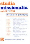 Interfaith dialogue : christianity and other religions = Dialogue interreligieux : christianisme et autres religions /