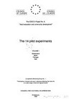 Adult education and community development : the 14 pilot experiments : the CDCC's Project no. 9.