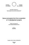 Adult education and community development : some conclusions from the co-operation of 14 developing countries : studied in the framework of three co-operative monitoring groups : the CDCC's Project no. 9 /